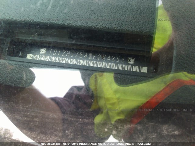 1G1ZH57B48F284853 - 2008 CHEVROLET MALIBU 1LT GOLD photo 9