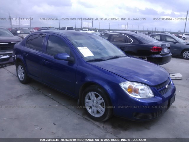 1G1AL55F467816689 - 2006 CHEVROLET COBALT LT BLUE photo 1