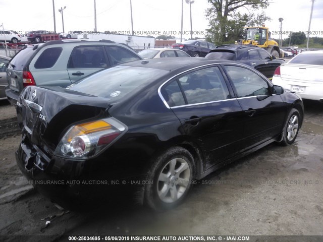 1N4AL21EX7C237790 - 2007 NISSAN ALTIMA 2.5/2.5S BLACK photo 4