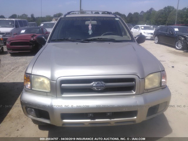 JN8DR07Y31W531389 - 2001 NISSAN PATHFINDER LE/SE/XE Champagne photo 6