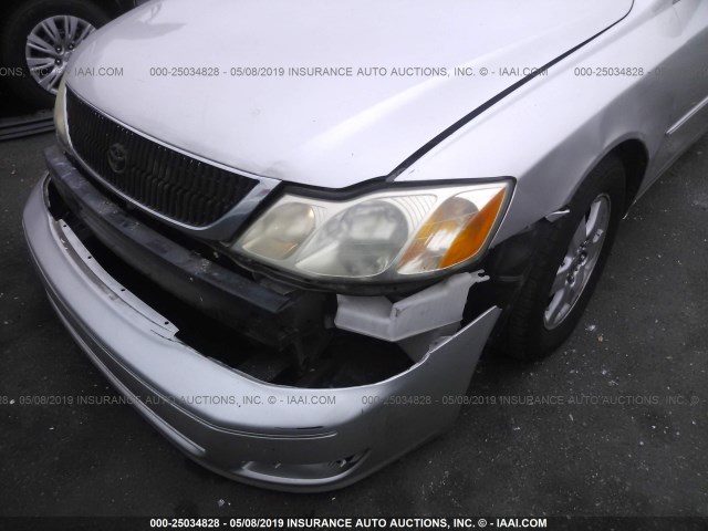 4T1BF28B22U237928 - 2002 TOYOTA AVALON XL/XLS ვერცხლისფერი ფოტო 6