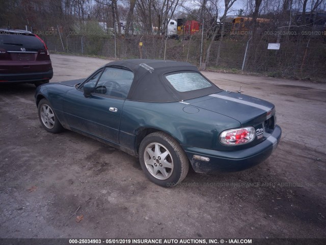 JM1NA3535T0701208 - 1996 MAZDA MX-5 MIATA GREEN photo 3