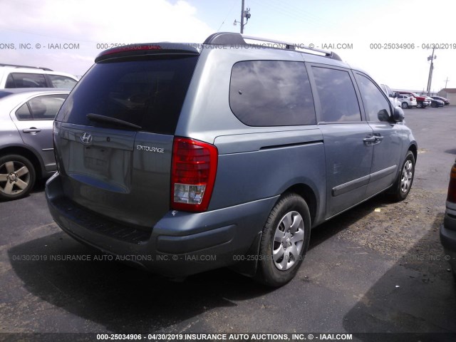 KNDMC233686054003 - 2008 HYUNDAI ENTOURAGE GLS/SE/LIMITED GRAY photo 4