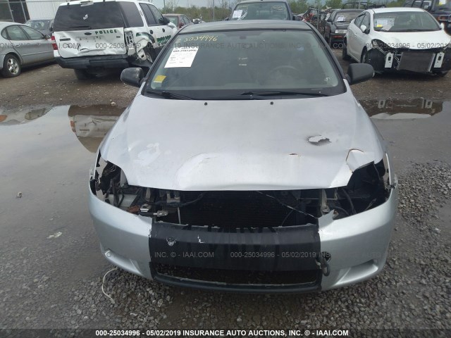 JTKDE167180221088 - 2008 TOYOTA SCION TC BLACK photo 6