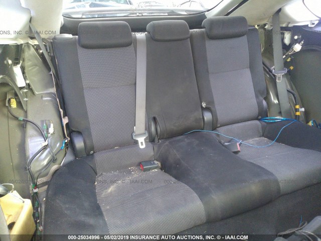 JTKDE167180221088 - 2008 TOYOTA SCION TC BLACK photo 8