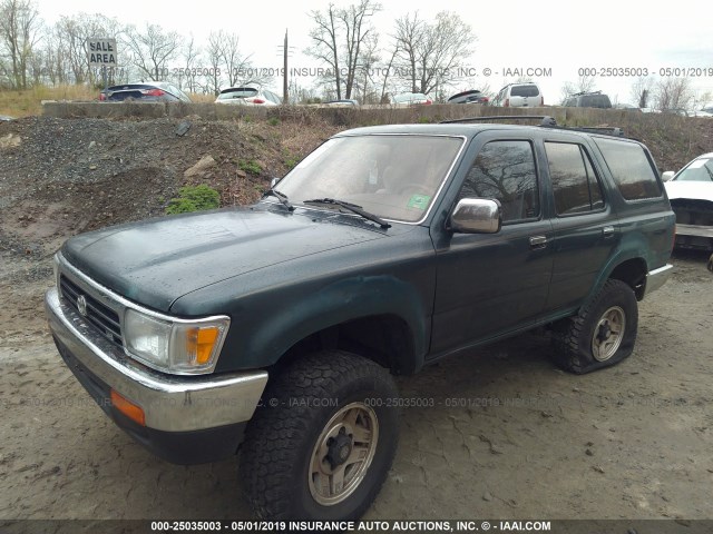 JT3VN39W3S8083044 - 1995 TOYOTA 4RUNNER VN39 SR5 GREEN photo 2