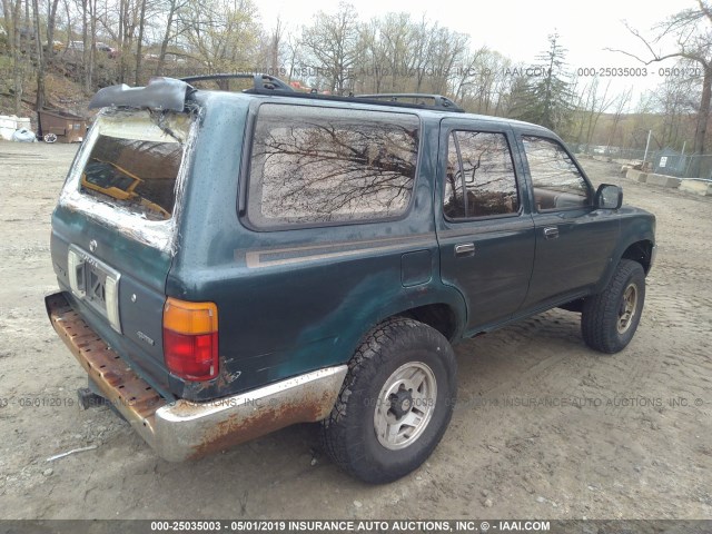 JT3VN39W3S8083044 - 1995 TOYOTA 4RUNNER VN39 SR5 GREEN photo 4