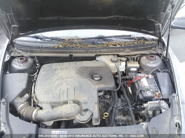 1G1ZA5EU8CF245278 - 2012 CHEVROLET MALIBU LS GRAY photo 10