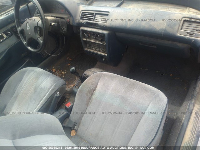 1HGED3559ML041135 - 1991 HONDA CIVIC LX WHITE photo 5