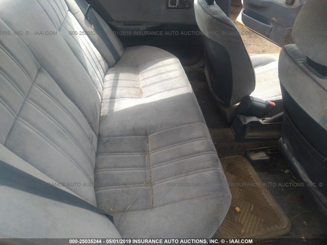 1HGED3559ML041135 - 1991 HONDA CIVIC LX WHITE photo 8