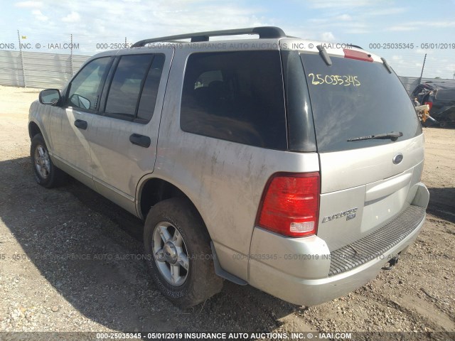 1FMZU63K54UB68948 - 2004 FORD EXPLORER XLT/XLT SPORT/NBX GRAY photo 3