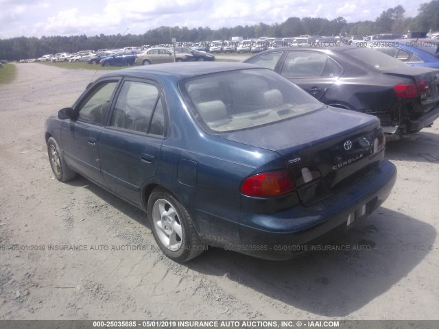 2T1BR18E0WC040310 - 1998 TOYOTA COROLLA VE/CE/LE 蓝色 照片 3