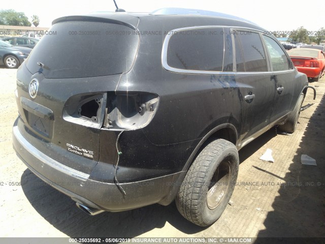 5GAER23D99J118952 - 2009 BUICK ENCLAVE CXL BLACK photo 4