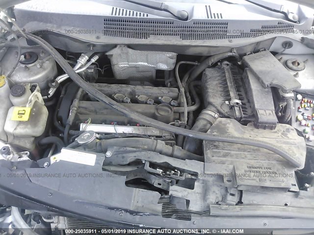 1B3HB48B18D583548 - 2008 DODGE CALIBER SXT SILVER photo 10