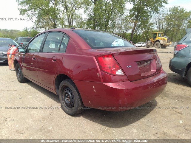 1G8AJ55F56Z123738 - 2006 SATURN ION LEVEL 2 红色 照片 3