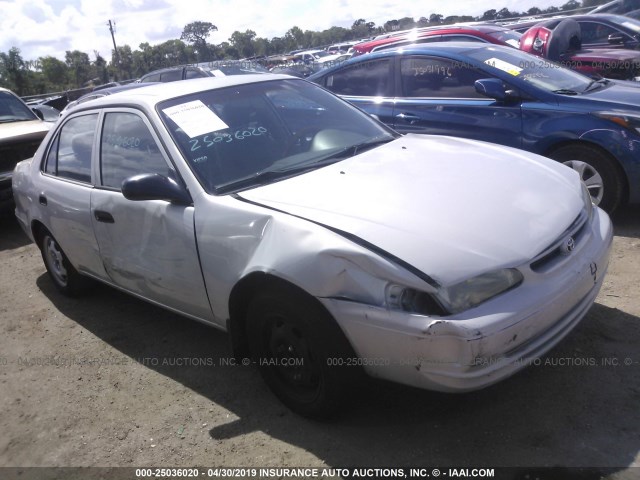 1NXBR12E5YZ384239 - 2000 TOYOTA COROLLA VE/CE/LE SILVER photo 1