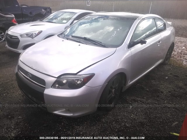 JTKDE177X60069730 - 2006 TOYOTA SCION TC SILVER photo 2