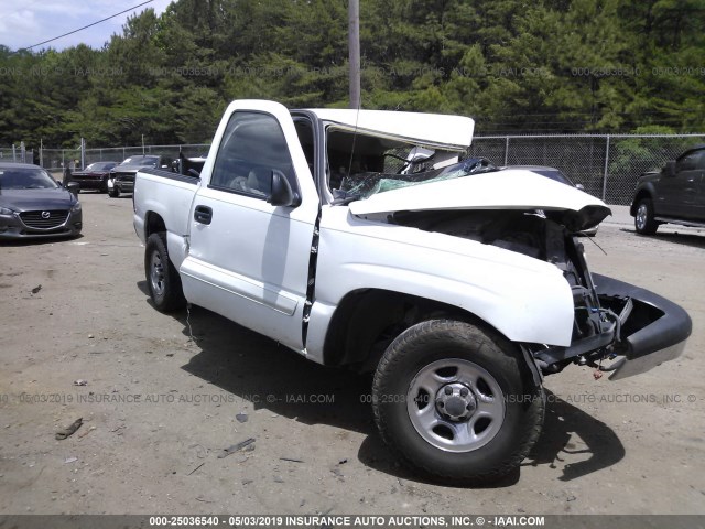 2GCEC19V031252261 - 2003 CHEVROLET SILVERADO C1500 WHITE photo 1