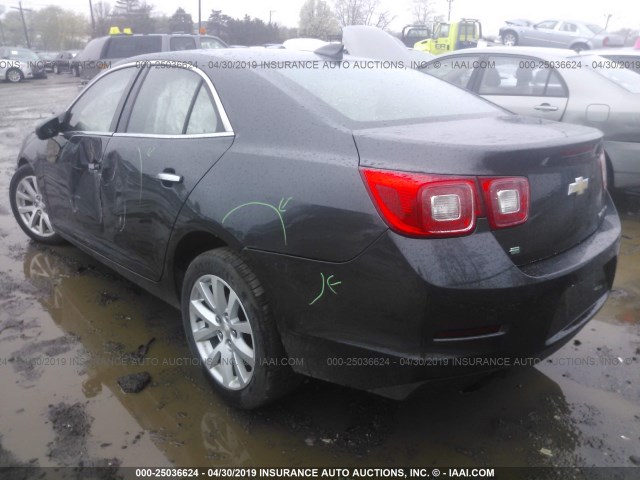 1G11F5SL2FF124437 - 2015 CHEVROLET MALIBU LTZ GRAY photo 3