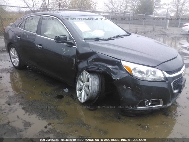 1G11F5SL2FF124437 - 2015 CHEVROLET MALIBU LTZ GRAY photo 6