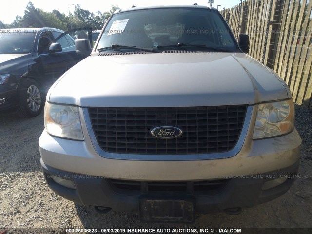 1FMPU165X5LA81828 - 2005 FORD EXPEDITION XLT SILVER photo 6