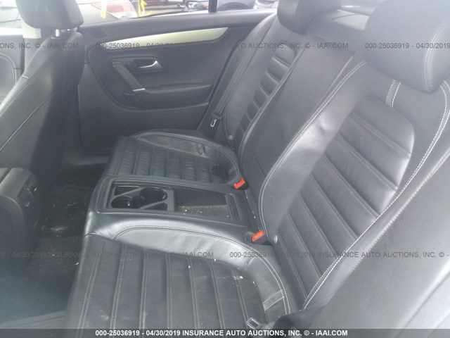 WVWHL73CX9E550427 - 2009 VOLKSWAGEN CC LUXURY BLACK photo 8