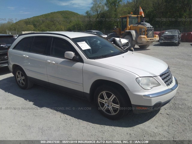 2A8GM68X77R350869 - 2007 CHRYSLER PACIFICA TOURING WHITE photo 1