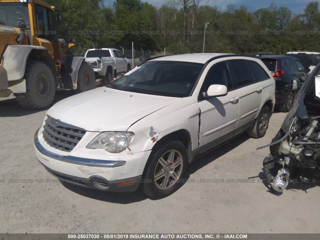 2A8GM68X77R350869 - 2007 CHRYSLER PACIFICA TOURING WHITE photo 2