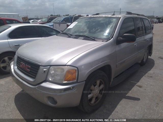 1GKDS13S642392012 - 2004 GMC ENVOY SILVER photo 2