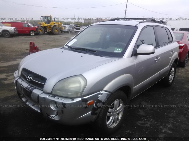 KM8JN12D76U295302 - 2006 HYUNDAI TUCSON GLS/LIMITED 银色 照片 2