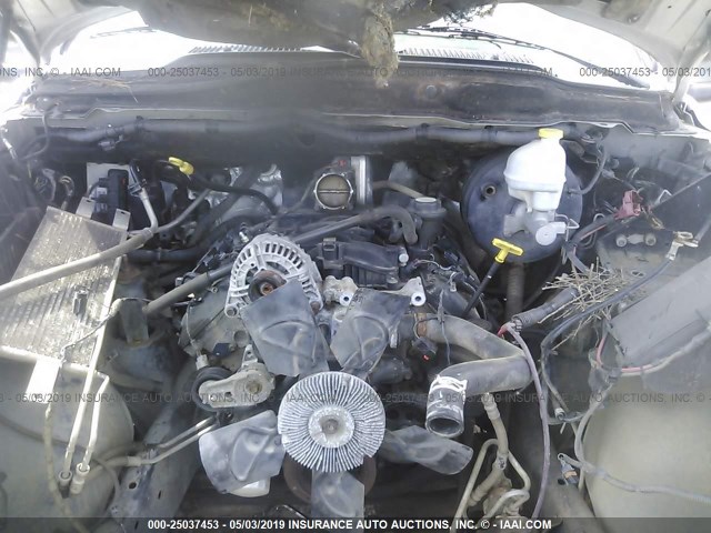 1D7KS28D57J582158 - 2007 DODGE RAM 2500 ST/SLT 灰色 照片 10