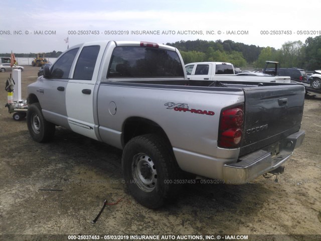 1D7KS28D57J582158 - 2007 DODGE RAM 2500 ST/SLT 灰色 照片 3