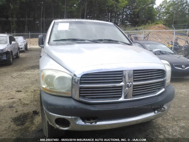 1D7KS28D57J582158 - 2007 DODGE RAM 2500 ST/SLT GRAY photo 6