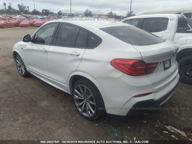 5UXXW7C54J0W65318 - 2018 BMW X4 XDRIVEM40I WHITE photo 3