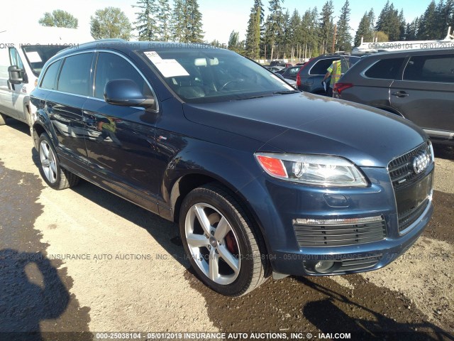 WA1EY74L87D056616 - 2007 AUDI Q7 3.6 QUATTRO PREM S-LINE BLUE photo 1