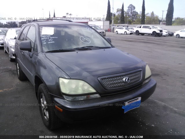 JTJHF10U520278404 - 2002 LEXUS RX 300 GRAY photo 1