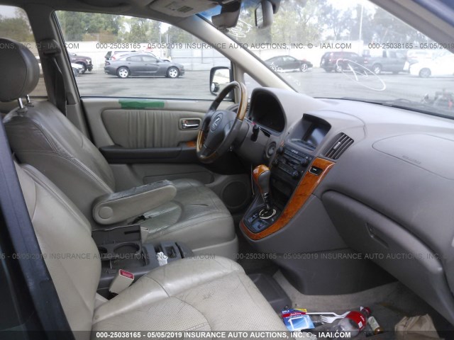 JTJHF10U520278404 - 2002 LEXUS RX 300 GRAY photo 5