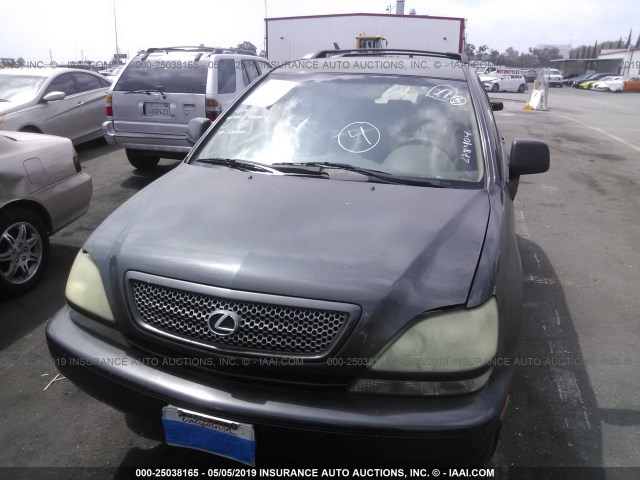 JTJHF10U520278404 - 2002 LEXUS RX 300 GRAY photo 6