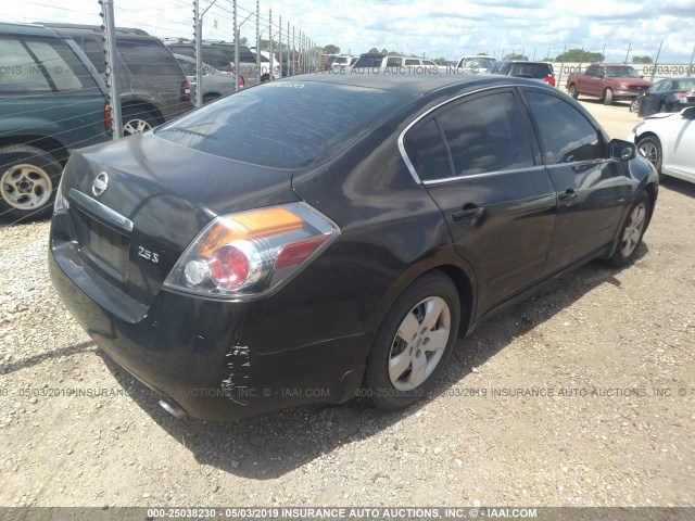 1N4AL21E77C170467 - 2007 NISSAN ALTIMA 2.5/2.5S BLACK photo 4