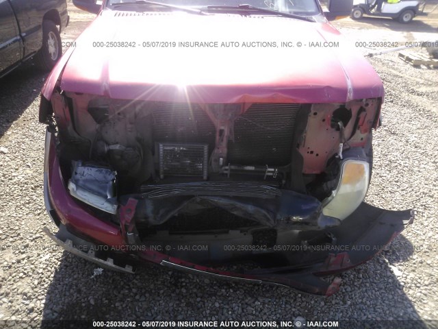 1FMPU17L73LC50603 - 2003 FORD EXPEDITION EDDIE BAUER RED photo 6