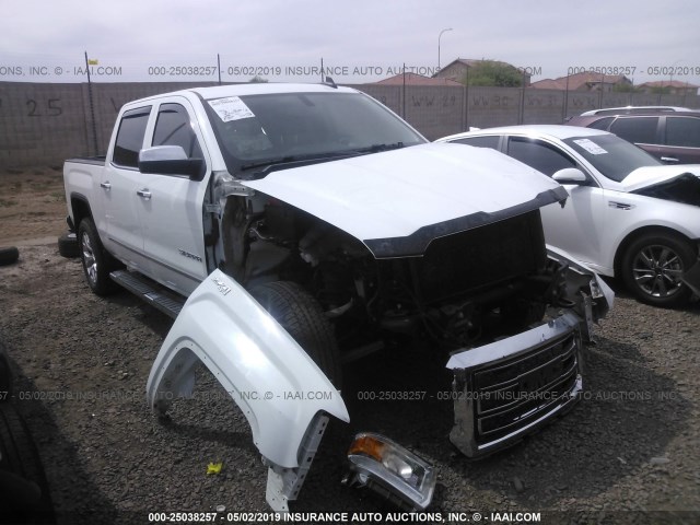 3GTU2VEC1FG276395 - 2015 GMC SIERRA K1500 SLT WHITE photo 1