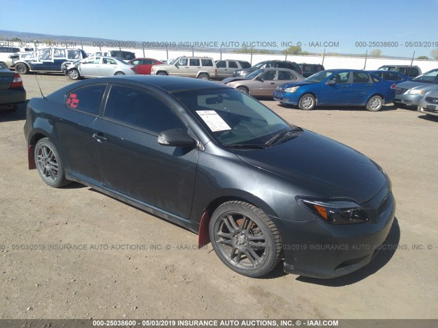 JTKDE177970192761 - 2007 TOYOTA SCION TC GRAY photo 1