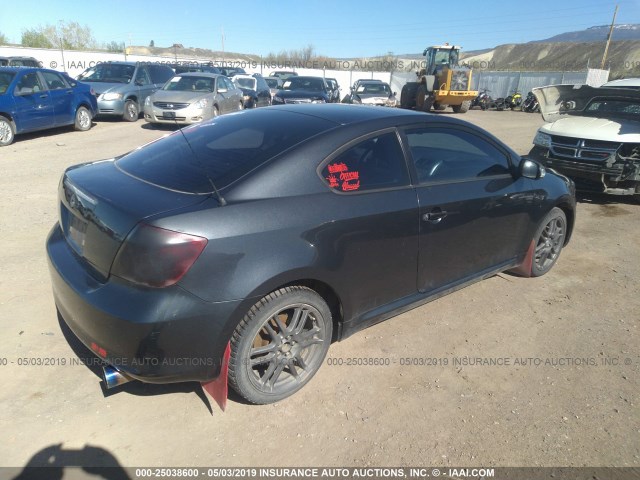 JTKDE177970192761 - 2007 TOYOTA SCION TC GRAY photo 4