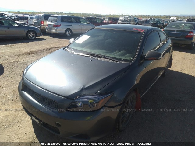 JTKDE177970192761 - 2007 TOYOTA SCION TC GRAY photo 6