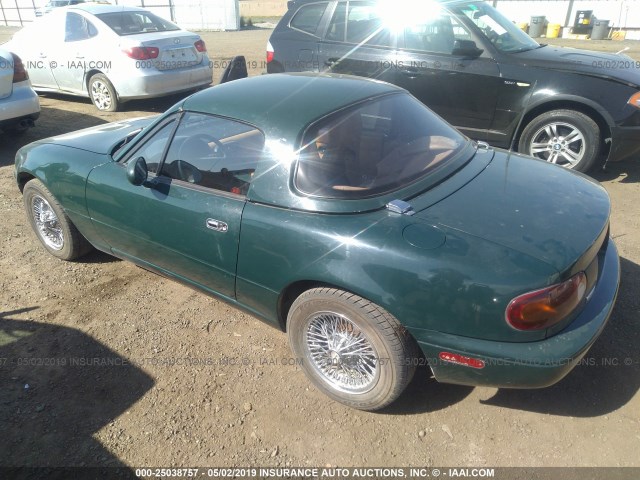 JM1NA351XM1231008 - 1991 MAZDA MX-5 MIATA GREEN photo 3