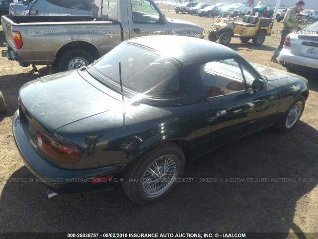 JM1NA351XM1231008 - 1991 MAZDA MX-5 MIATA GREEN photo 4