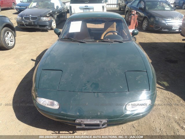 JM1NA351XM1231008 - 1991 MAZDA MX-5 MIATA GREEN photo 6