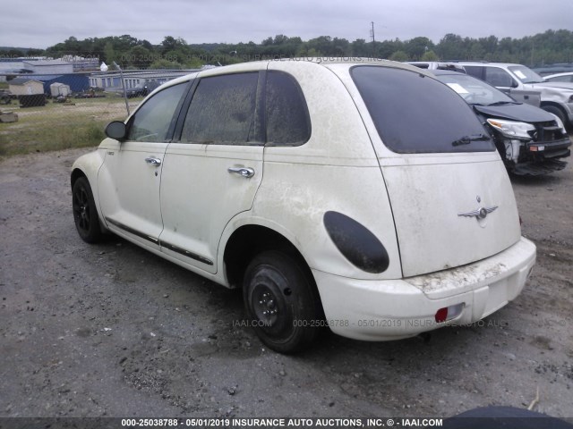 3A8FY68B66T248964 - 2006 CHRYSLER PT CRUISER LIMITED WHITE photo 3