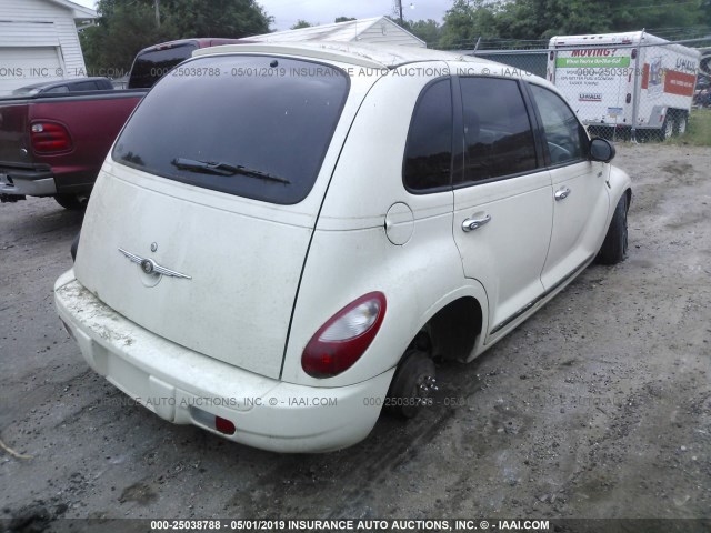 3A8FY68B66T248964 - 2006 CHRYSLER PT CRUISER LIMITED WHITE photo 4