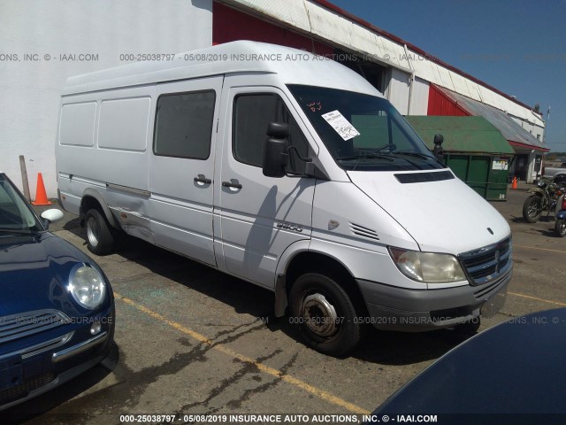 WD0PD544165873403 - 2006 DODGE SPRINTER 3500 WHITE photo 1